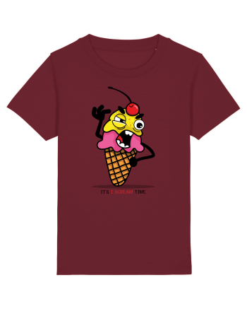 It`s I scream time Burgundy