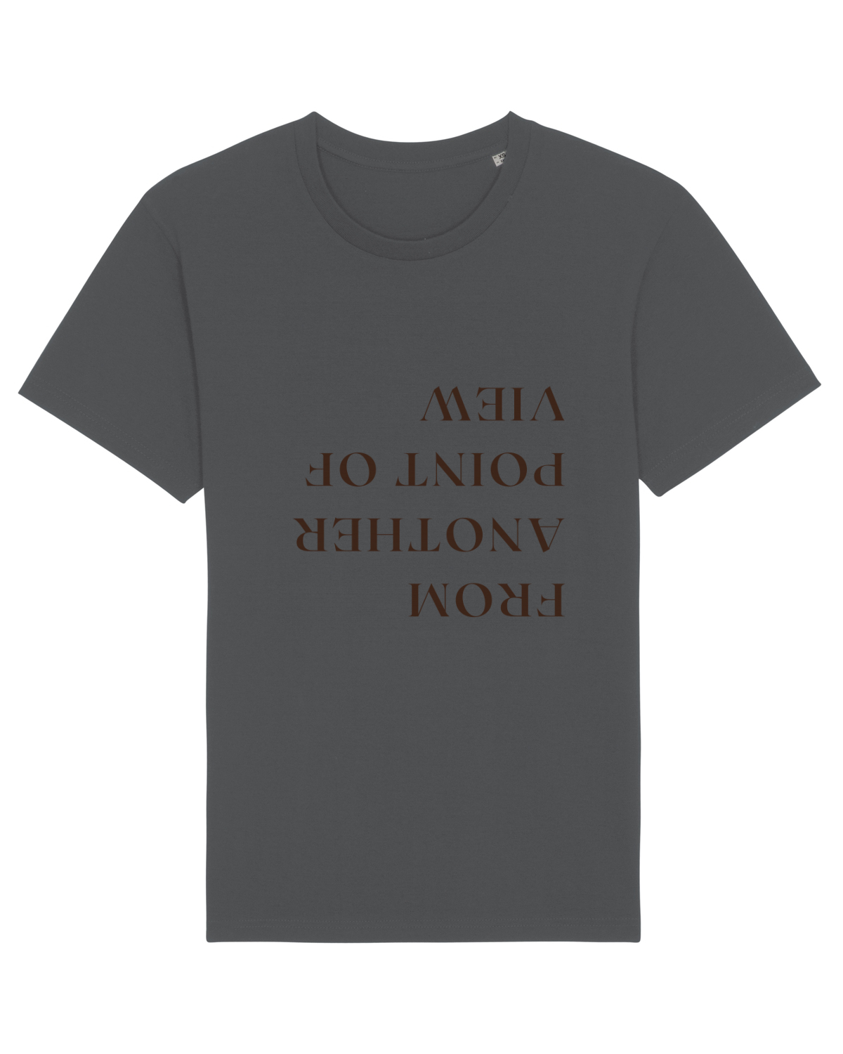 Tricou mânecă scurtă Unisex Rocker Anthracite
