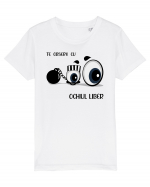 Te observ cu OCHIUL LIBER Tricou mânecă scurtă  Copii Mini Creator