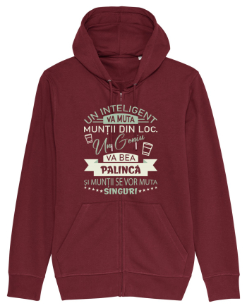 I love palincă Burgundy