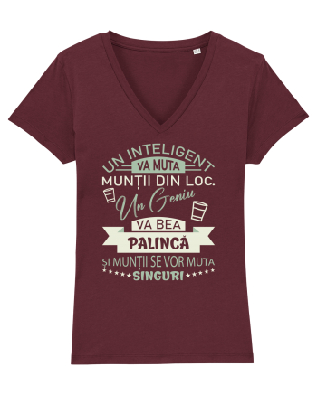 I love palincă Burgundy
