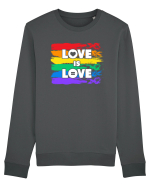 Love is Love Bluză mânecă lungă Unisex Rise