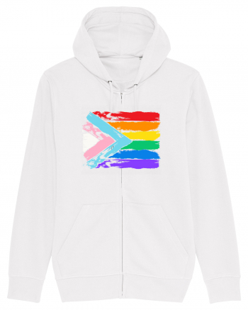 Pride Vintage Flag White