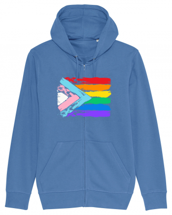 Pride Vintage Flag Bright Blue