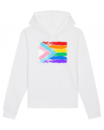 Pride Vintage Flag White