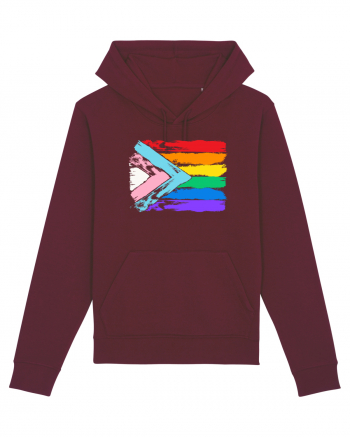 Pride Vintage Flag Burgundy