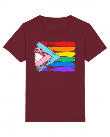 Pride Vintage Flag Burgundy