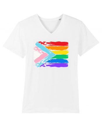 Pride Vintage Flag White