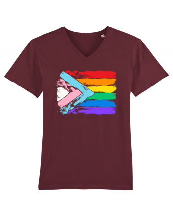 Pride Vintage Flag Burgundy