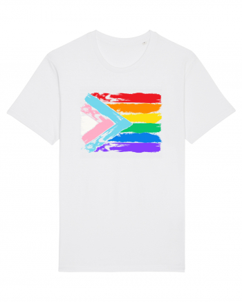 Pride Vintage Flag White