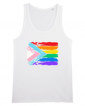 Pride Vintage Flag White