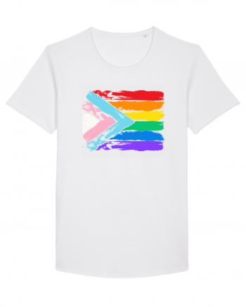 Pride Vintage Flag White