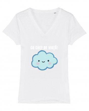 CU CHEF DE VIAȚĂ CLOUD White