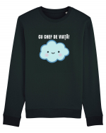 CU CHEF DE VIAȚĂ CLOUD Bluză mânecă lungă Unisex Rise