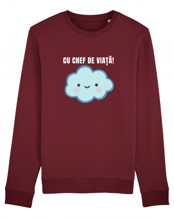 CU CHEF DE VIAȚĂ CLOUD Burgundy