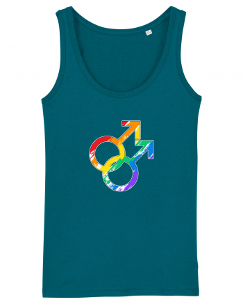 Gay Vintage Hearts Symbol Ocean Depth