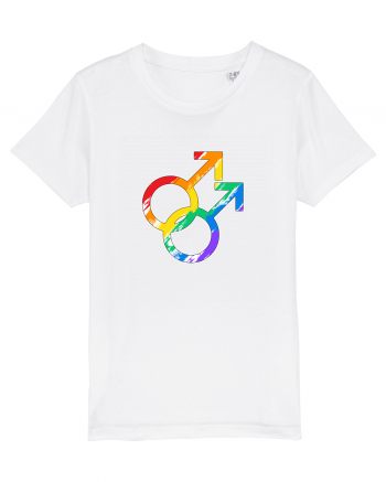 Gay Vintage Hearts Symbol White