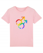 Gay Vintage Hearts Symbol Tricou mânecă scurtă  Copii Mini Creator