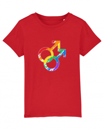 Gay Vintage Hearts Symbol Red