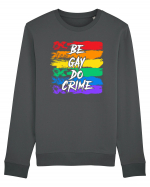 Be Gay Do Crime Bluză mânecă lungă Unisex Rise