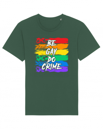 Be Gay Do Crime Bottle Green