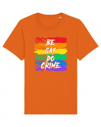 Be Gay Do Crime Bright Orange