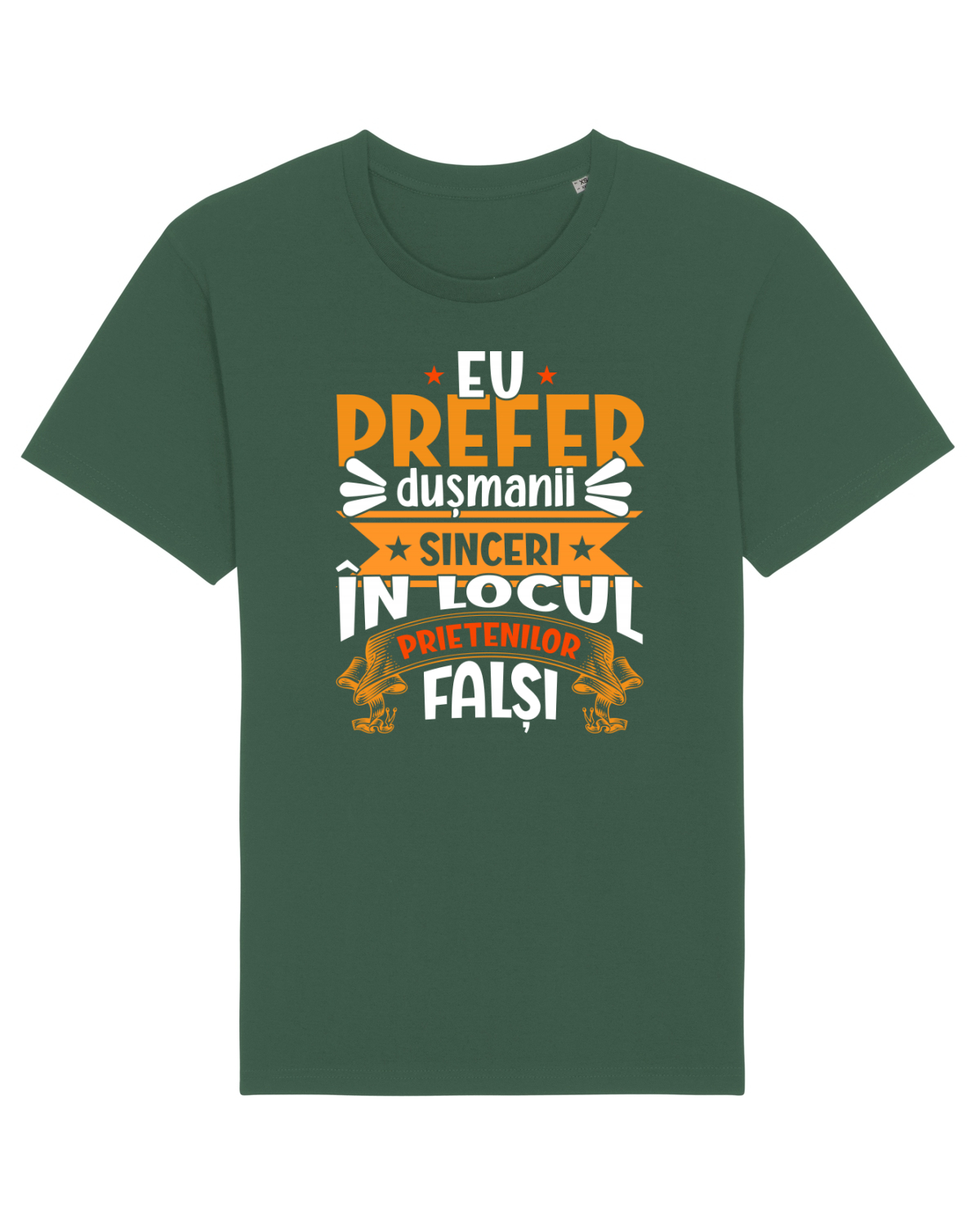 Tricou mânecă scurtă Unisex Rocker Bottle Green