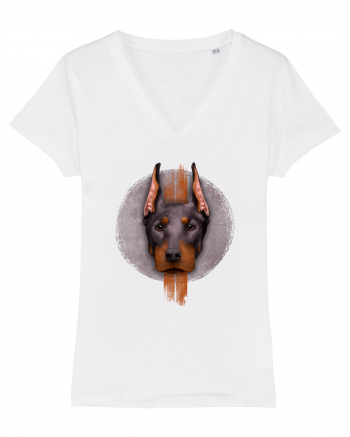 Doberman White