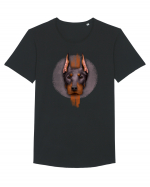 Doberman Tricou mânecă scurtă guler larg Bărbat Skater