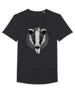 Badger Tricou mânecă scurtă guler larg Bărbat Skater