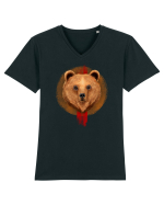 Grizzly Bear Tricou mânecă scurtă guler V Bărbat Presenter