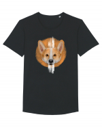 Corgi Tricou mânecă scurtă guler larg Bărbat Skater