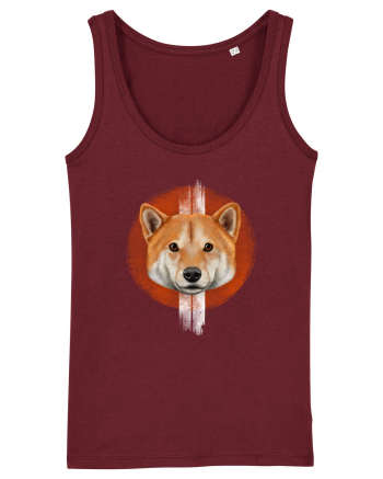 Shiba Inu Burgundy