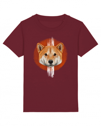 Shiba Inu Burgundy