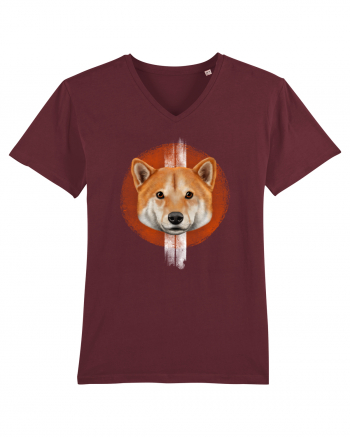 Shiba Inu Burgundy