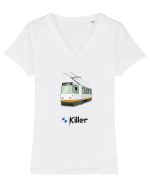 BMW Killer Tricou mânecă scurtă guler V Damă Evoker