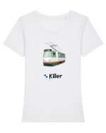 BMW Killer Tricou mânecă scurtă guler larg fitted Damă Expresser