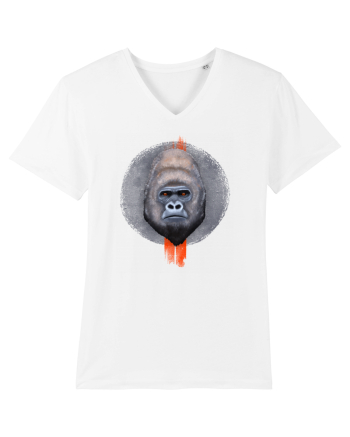 Silverback Gorilla White