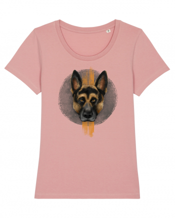 German Shepherd Canyon Pink