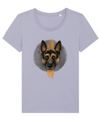 German Shepherd Lavender