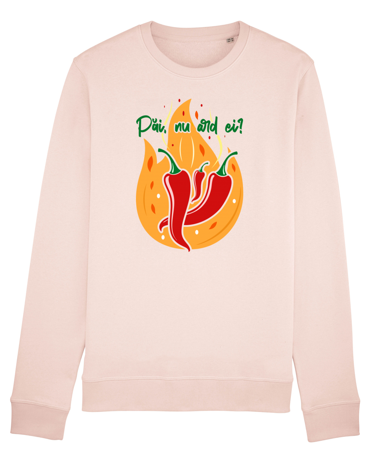 Bluză mânecă lungă Unisex Rise Candy Pink