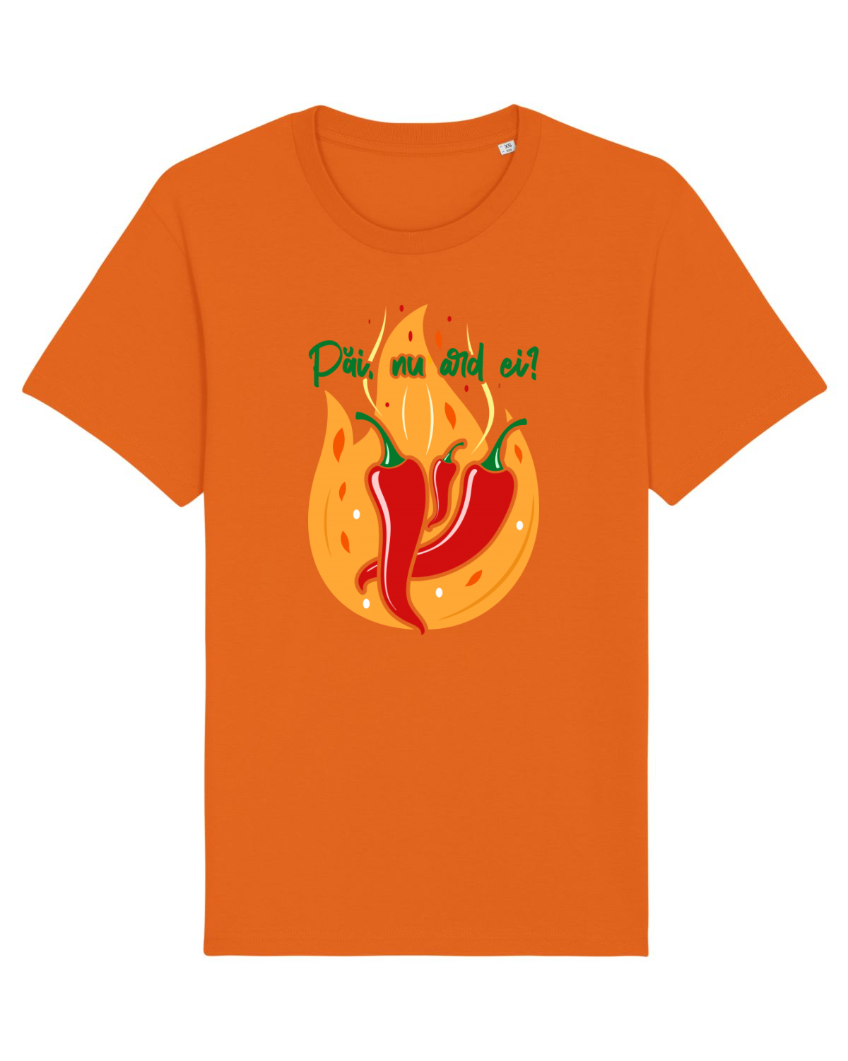 Tricou mânecă scurtă Unisex Rocker Bright Orange