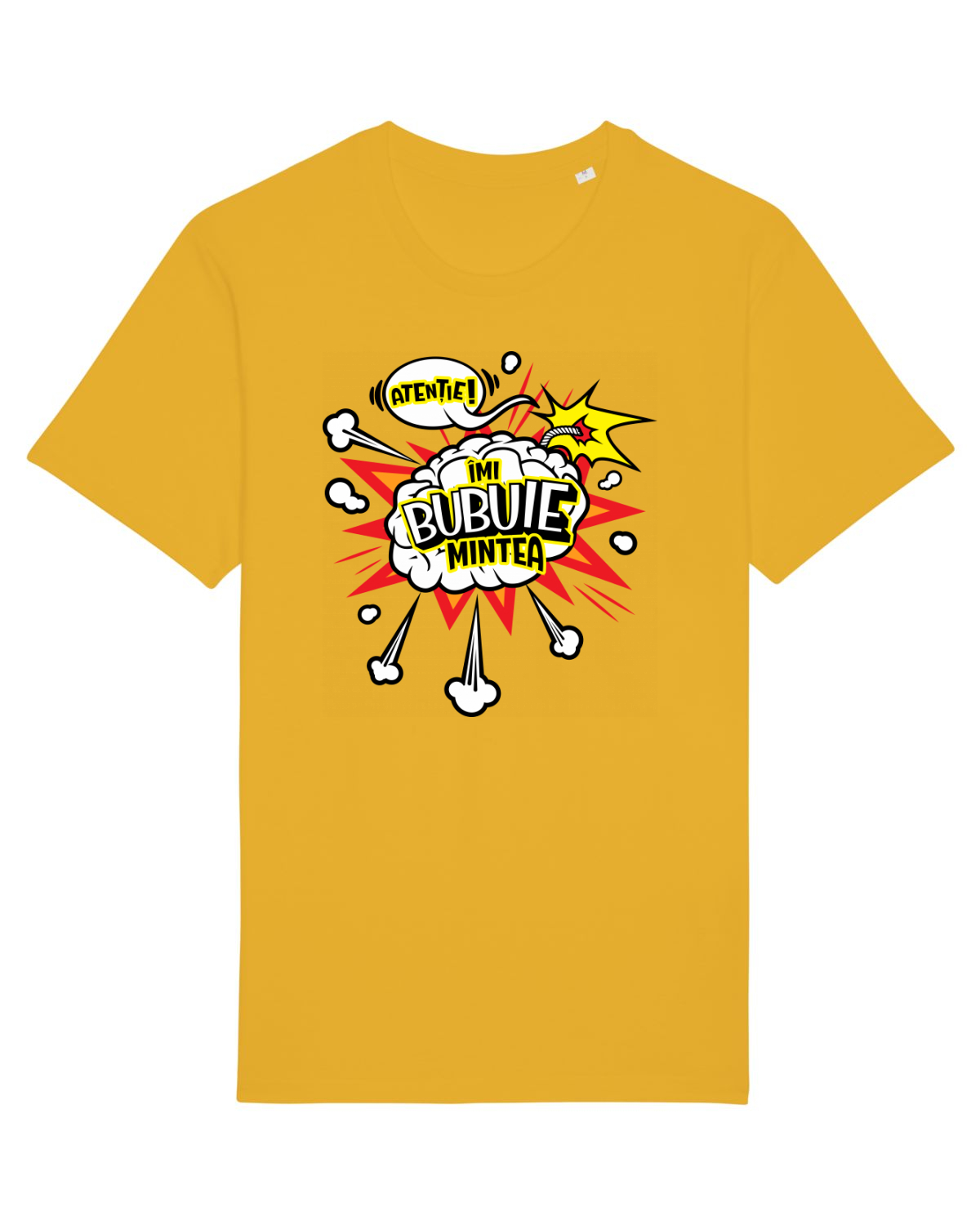 Tricou mânecă scurtă Unisex Rocker Spectra Yellow