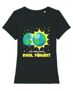 Este timpul pentru Noul Pământ - V2 Tricou mânecă scurtă guler larg fitted Damă Expresser