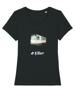 BMW Killer Tricou mânecă scurtă guler larg fitted Damă Expresser