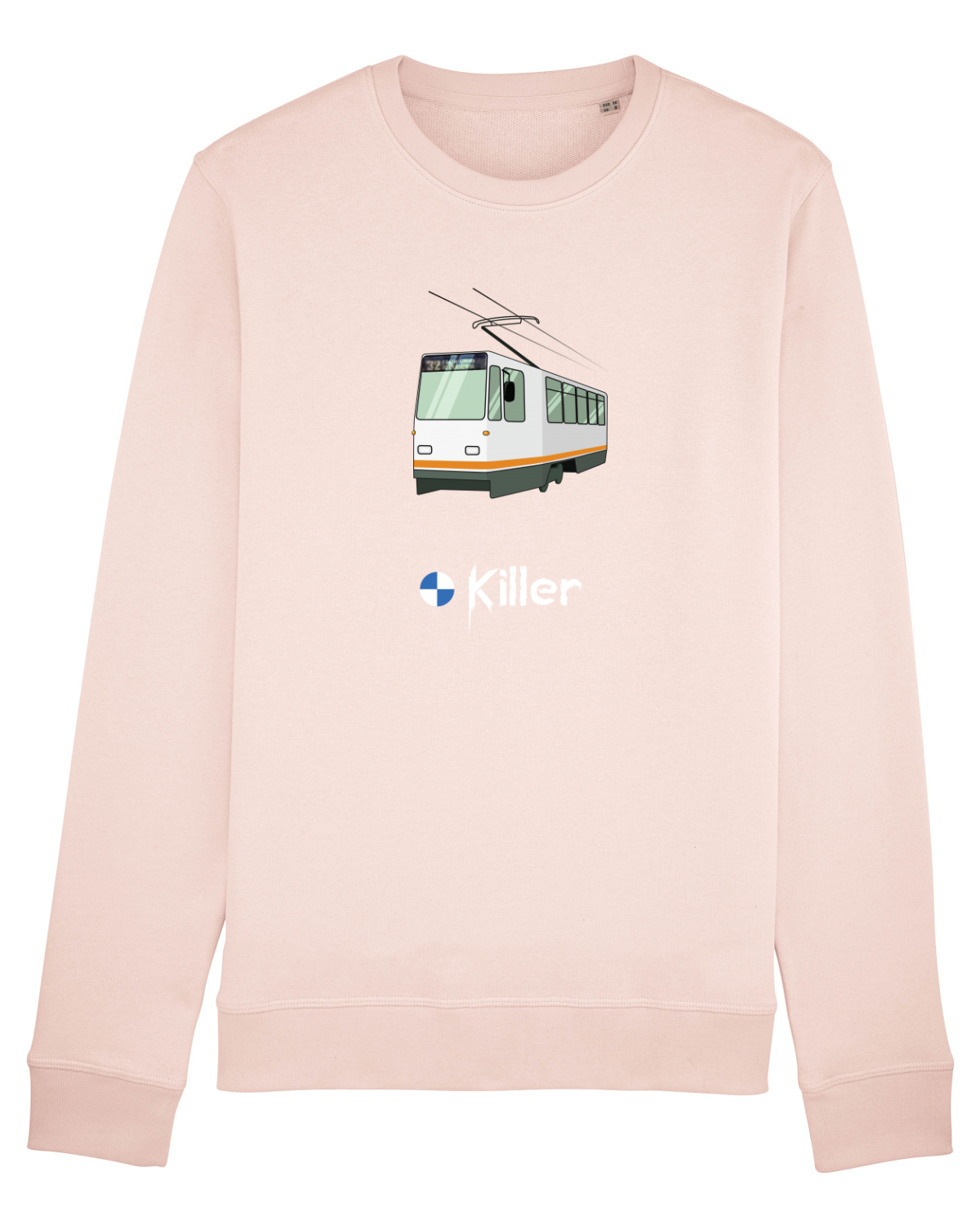 Bluză mânecă lungă Unisex Rise Candy Pink