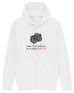 Când ți se spune că nu ai niciun obiectiv Hanorac cu fermoar Unisex Connector