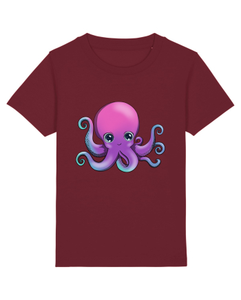 Baby octopus Burgundy