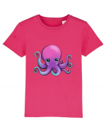 Baby octopus Tricou mânecă scurtă  Copii Mini Creator