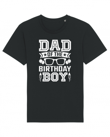 Dad Of The Birthday Boy Black